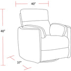Fauteuil inclinable pivotant et électrique Fairview Home