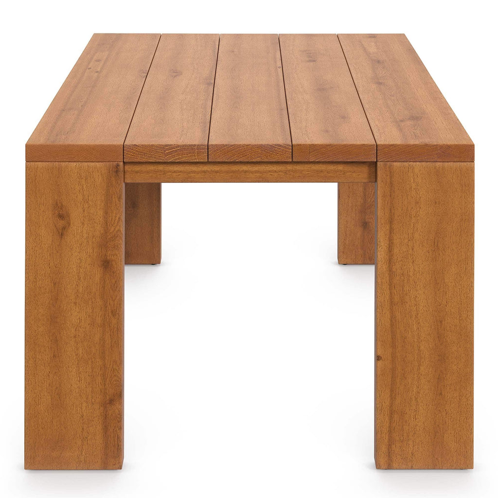 Ensemble de meubles de patio extérieur en bois d'acacia Tahoe 5 pièces