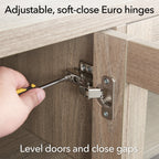 Meuble TV rectangulaire Tillman pour téléviseurs jusqu'à 75