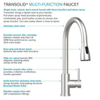 Évier de buanderie et lavabo en acier inoxydable Transolid EWS-2422S de 24 po de largeur x 22 po de profondeur x 35 po de hauteur - 24 po x 22 po