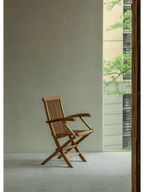 Chaise de salle à manger pliante d'extérieur