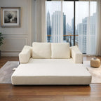 Canapé-lit convertible rembourré 70,87 $, fauteuil convertible, canapé de sol confortable pour salon, chambre, tissu chenille