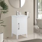 Meuble-lavabo simple Vanity Art 20, 24 ou 30 avec dessus en céramique
