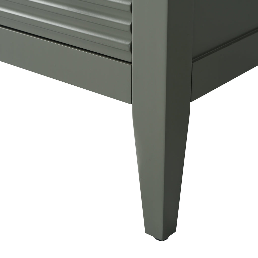 Meuble-lavabo double vasque Vanity Art 72 avec plateau en marbre reconstitué