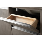 Meuble-lavabo de salle de bain Vanity Art avec lavabo en céramique et plateau en marbre reconstitué