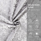 Lit pour animal de compagnie en velours capitonné avec coussin amovible