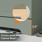 Ensemble de meuble-lavabo Wavy Line 30/36/48 avec lavabo et robinet