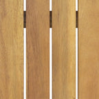 Ensemble de salon de jardin Willowbrook en bois d'acacia 4 places par Christopher Knight Home