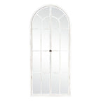 Miroir de fenêtre en bois arqué 71'' L x 31'' l