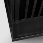 Table d'appoint en bois pour cage pour animaux de compagnie avec porte verrouillable