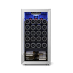 Mini-réfrigérateur autonome Yeego 17 pouces à zone unique pour 27 bouteilles - 16,9 pouces