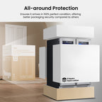 Réfrigérateur à vin/boissons 24 pouces, réfrigérateur double zone pour 20 bouteilles/60 canettes - 24 pouces