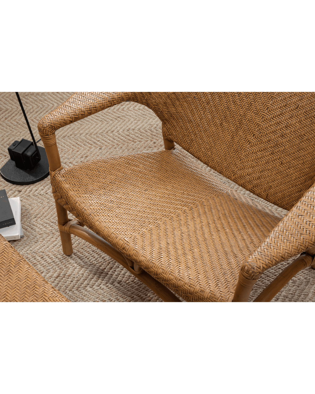 Fauteuil lounge Batman en rotin