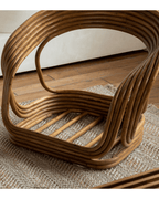 Fauteuil lounge en rotin Undina