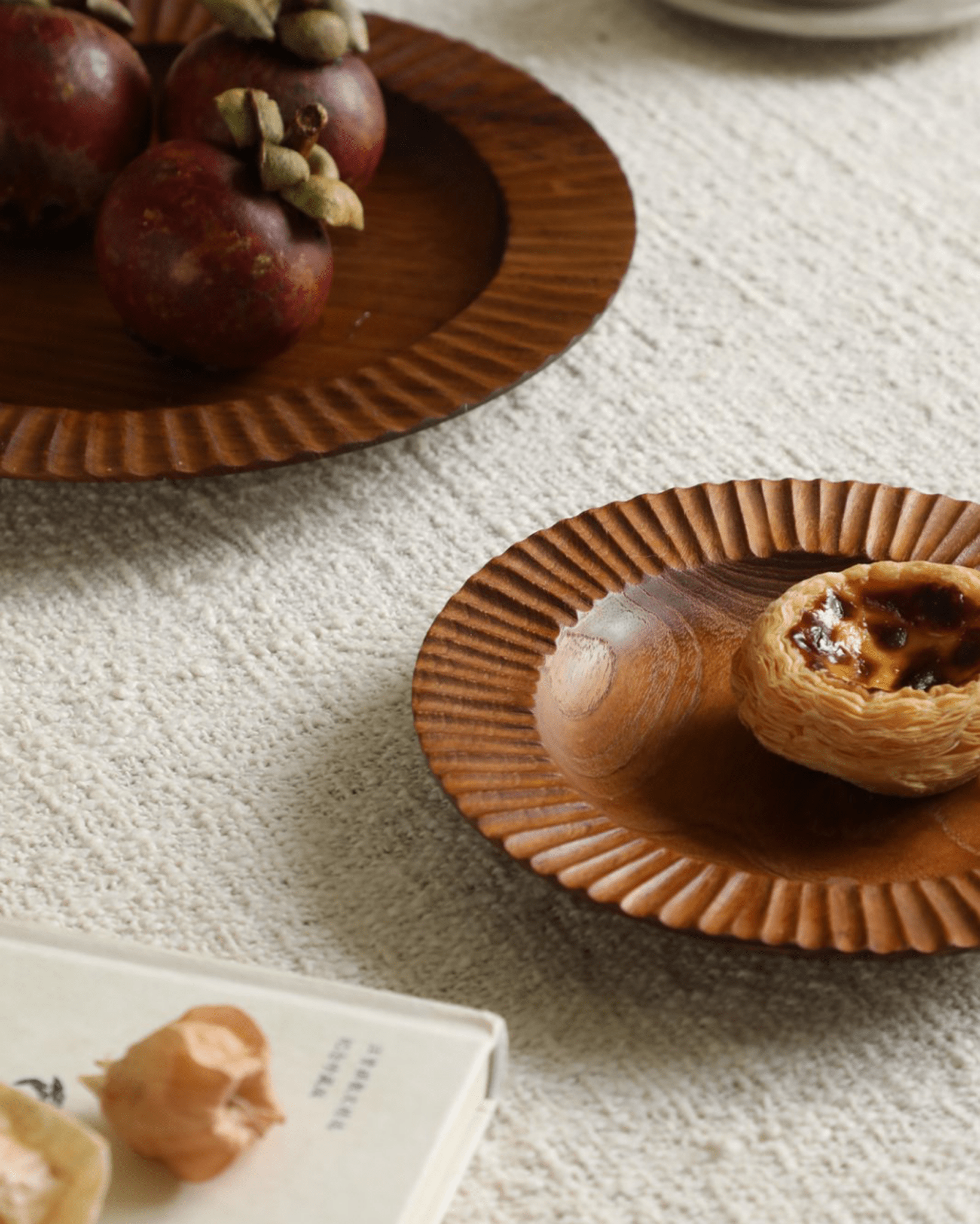 Assiette en dentelle