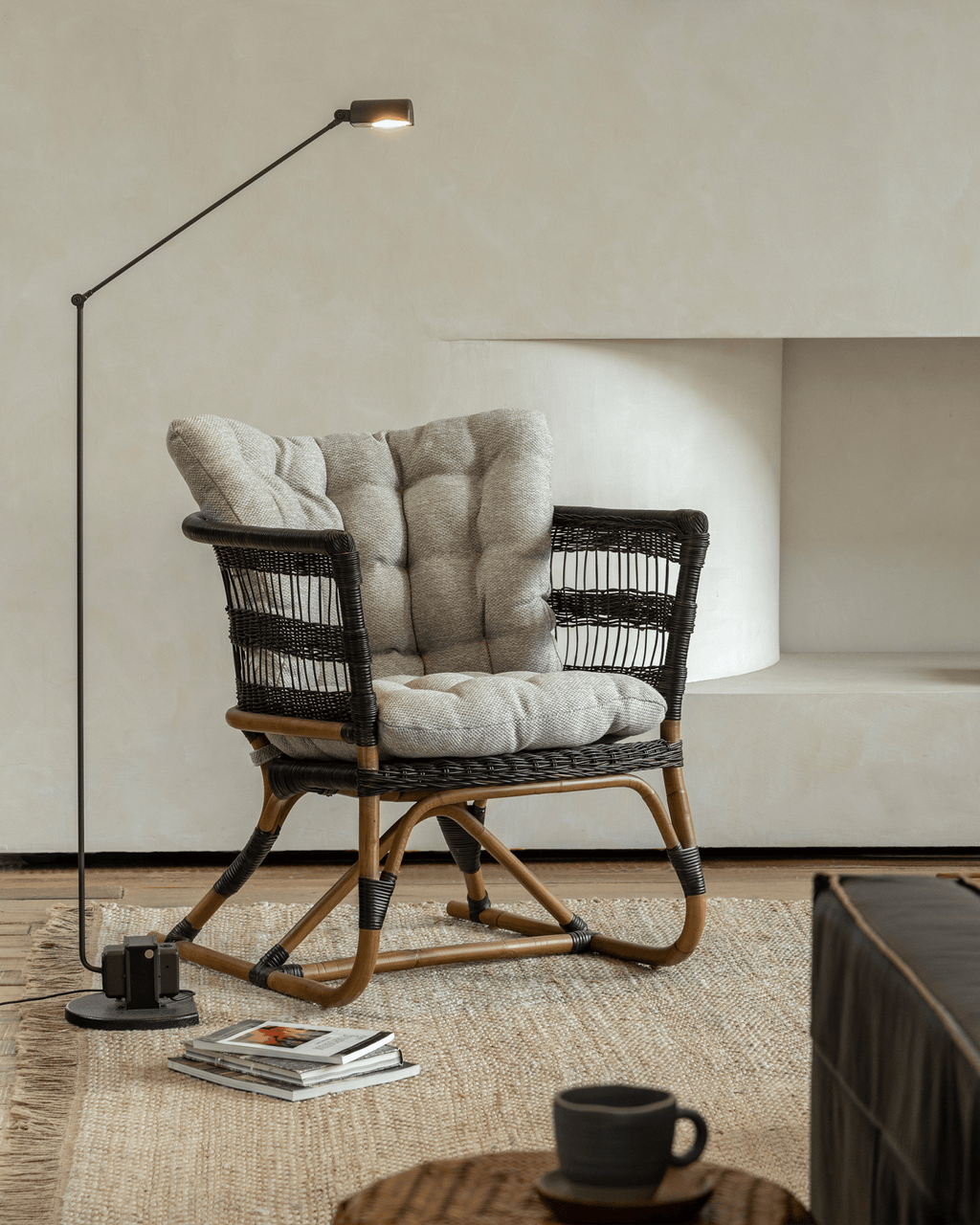 Chaise en rotin Helian