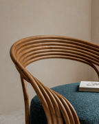 Fauteuil lounge en rotin Undina