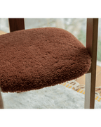 Fauteuil en peau de mouton retournée de Pampelune