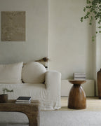 Table en verre de sable