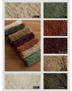 Fauteuil lounge Arc en peau de mouton retournée